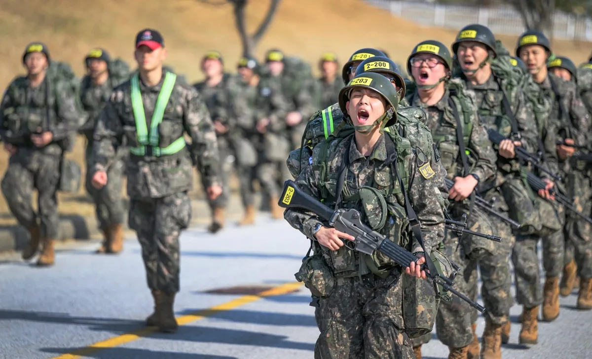 El Gobierno surcoreano anuncia el final de las exenciones al servicio militar a deportistas y artistas