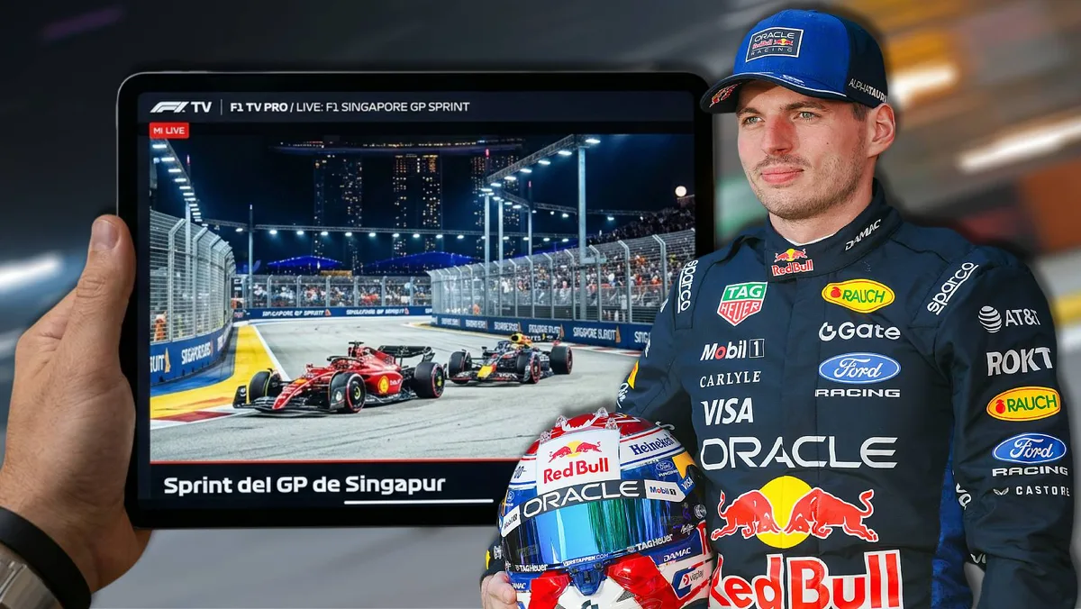 F1 EN VIVO Sprint del Gran Premio de Singapur 2026: ¿Dónde y a qué hora ver la carrera corta?