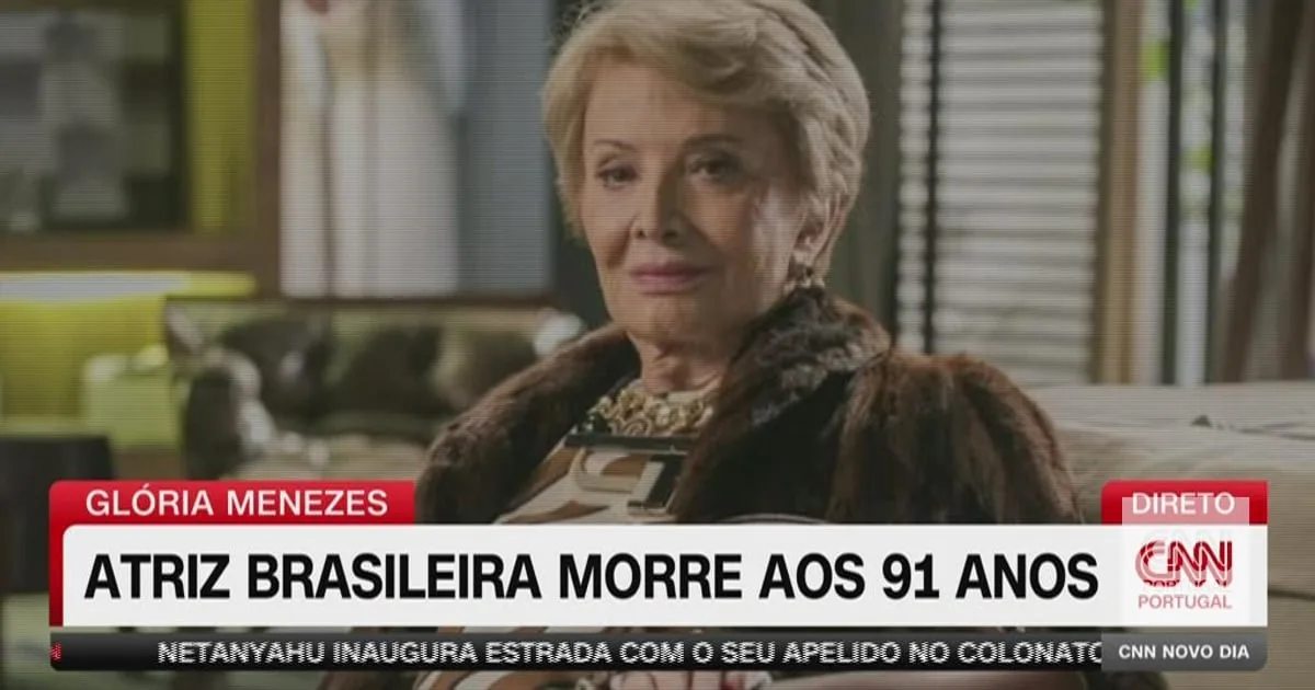 Morreu Glória Menezes, uma das maiores atrizes brasileiras
