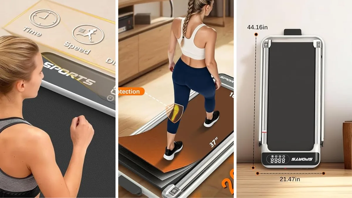Best walking pad under $180? Shoppers say this 3-in-1 foldable treadmill is ‘great for the price’