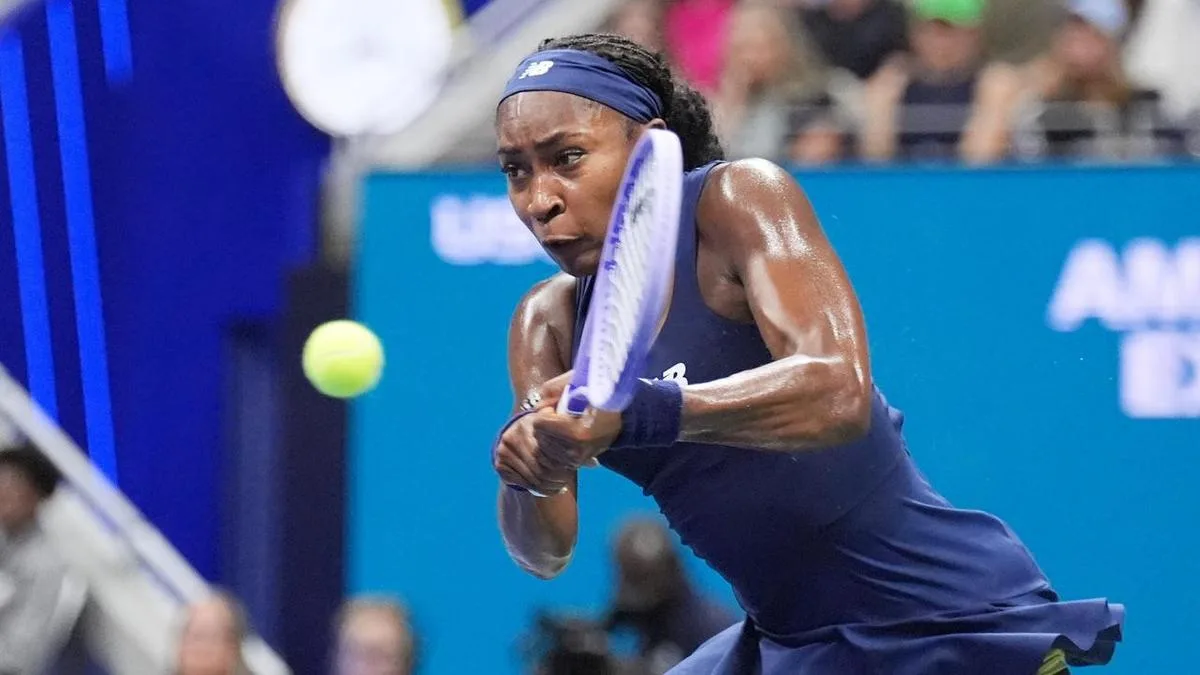 Confident Coco serves up a reminder to US Open rivals