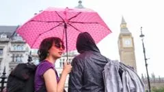 New thunderstorm warnings for parts of UK as rain set to continue
