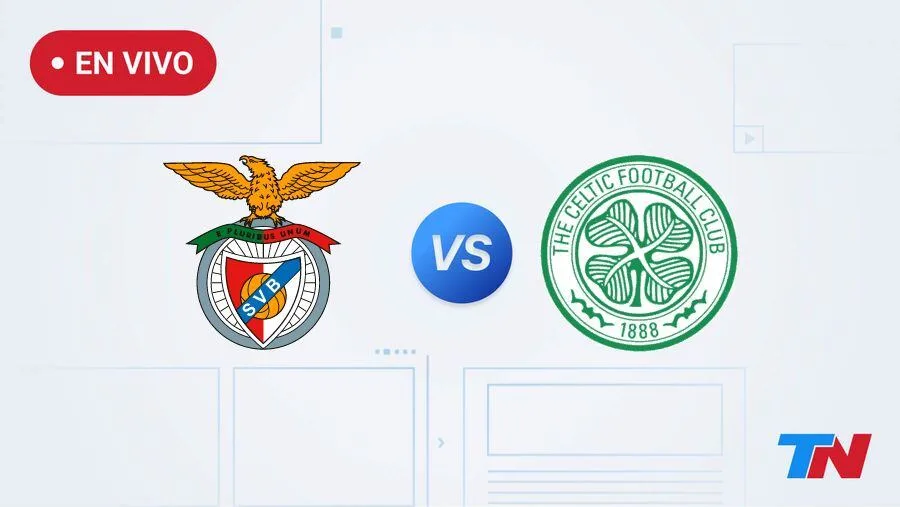 Benfica vs Celtic en vivo por la fecha 2 de la UEFA Europa League: hora, dónde ver y formaciones