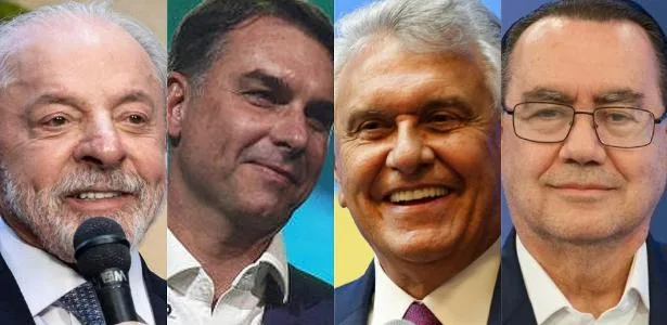 RealTime Big Data: Lula empata com Flávio, Caiado e Cury no 2º turno