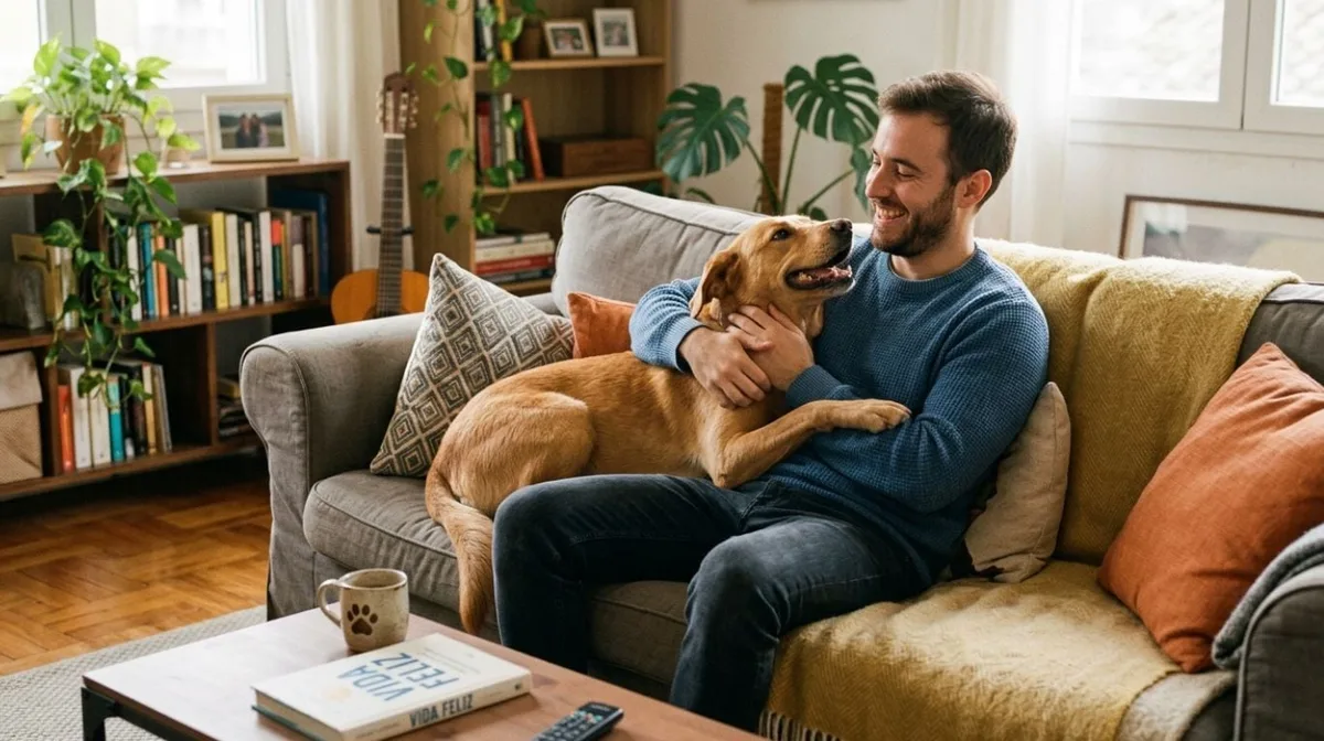 Víctor Algra, veterinario: “Tu perro mejora tu vida y tú mejoras la suya; estar juntos ayuda a reducir el estrés”