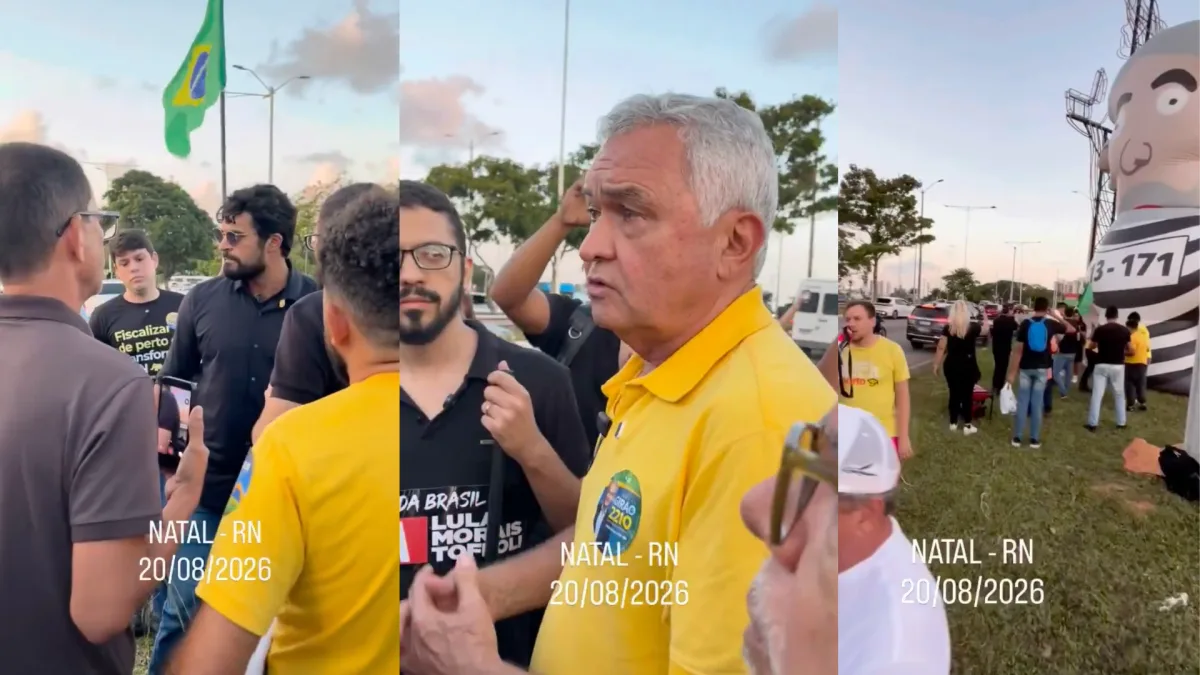 Delegado da PF tenta apreender boneco contra Lula no RN
