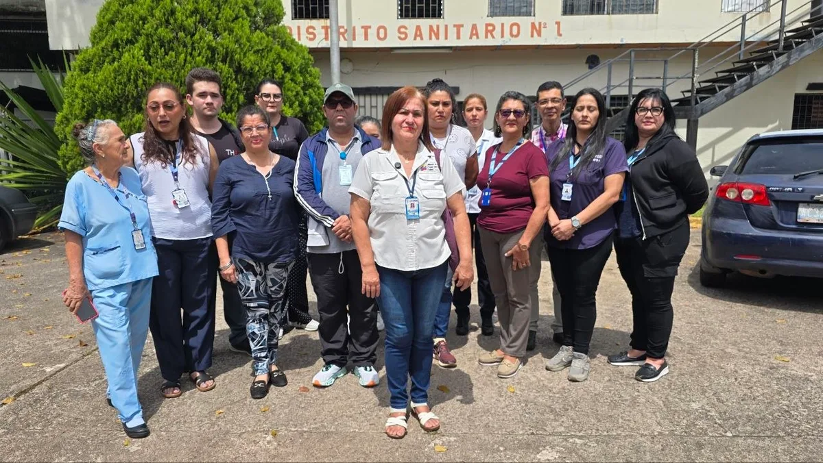 Trabajadores del Distrito Sanitario Nro. 1 de Táchira rechazan orden de desalojo por parte de Corposalud