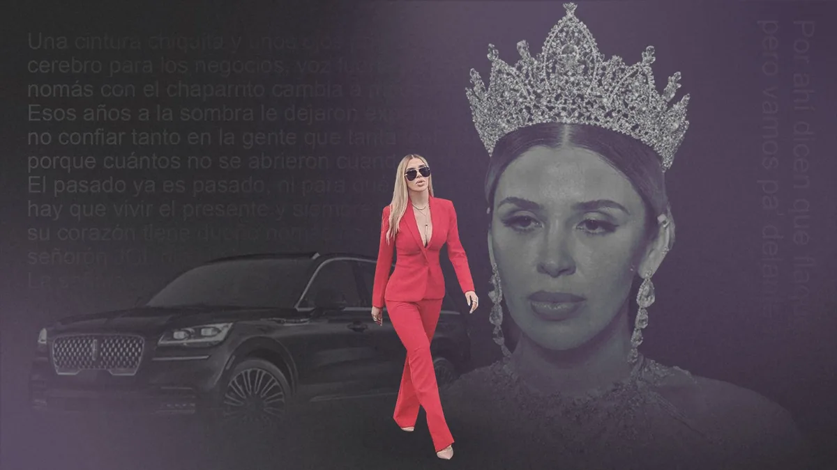 Con la marca de “El Chapo” Guzmán, Emma Coronel desafía los prejuicios en su aparición pública en Kick