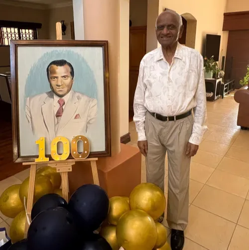 Retired KZN principal Veerasamy Rama celebrates 100th birthday