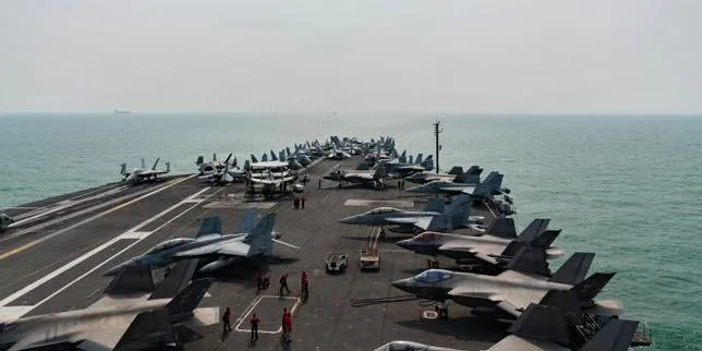 Un nouveau porte-avions américain, l’USS « George-Washington », est arrivé au Moyen-Orient