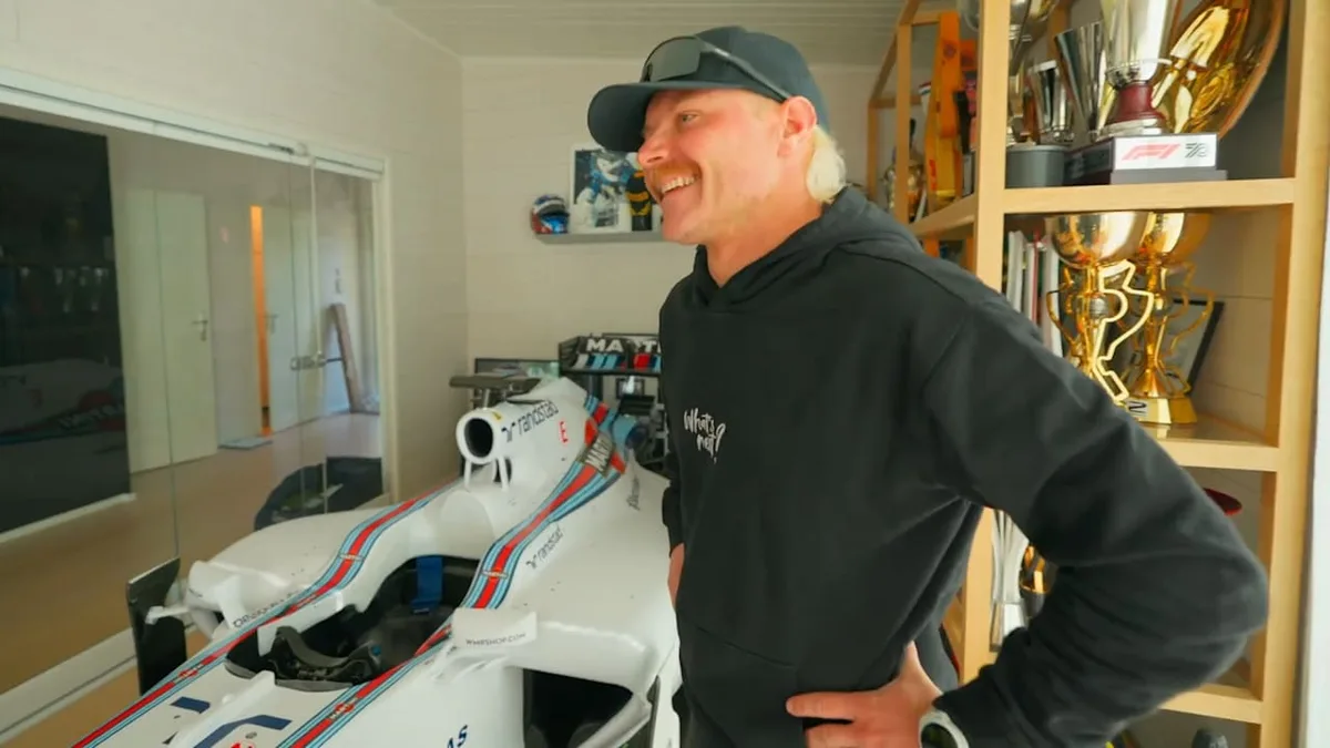 Irre Einblicke in seine Villa - Bottas baut Haus um seinen Formel-1-Boliden!