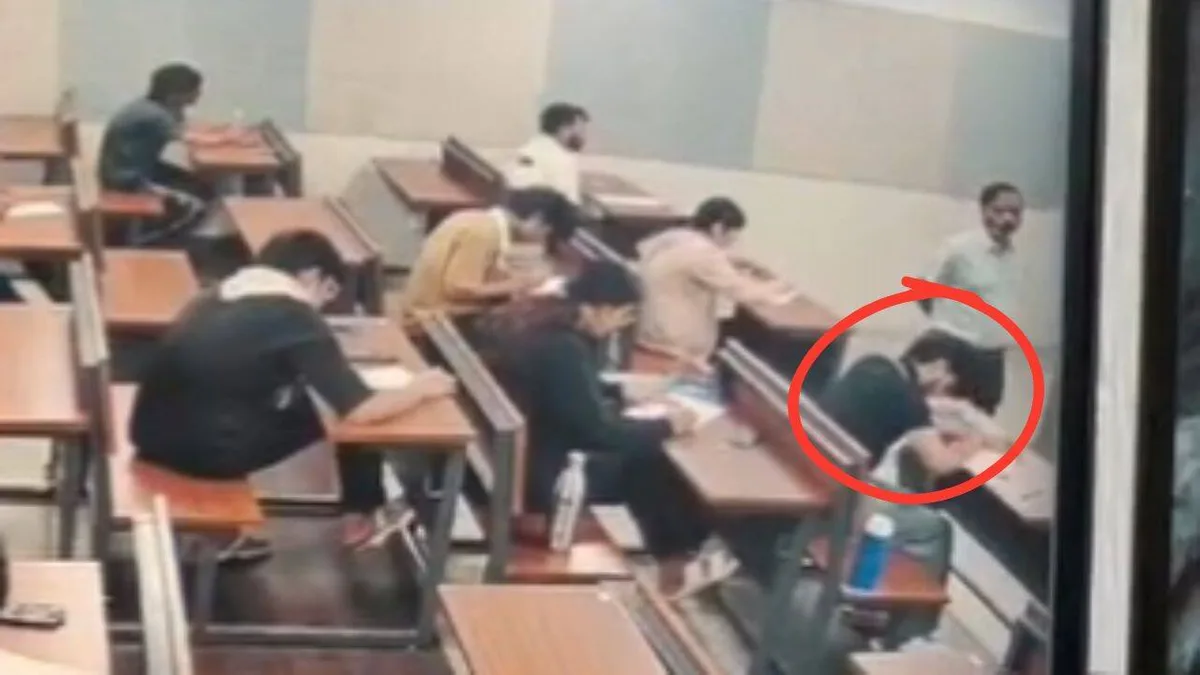 IIT-B suicide case: New CCTV footage shows Sahil before he left exam hall