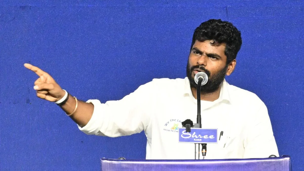 Annamalai urges Tamil Nadu government to form high-level panel to re-survey land in Megamalai