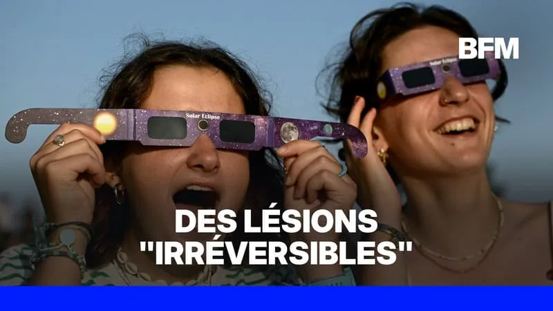 Que faire si vous avez regardé l'éclipse solaire sans lunettes ?