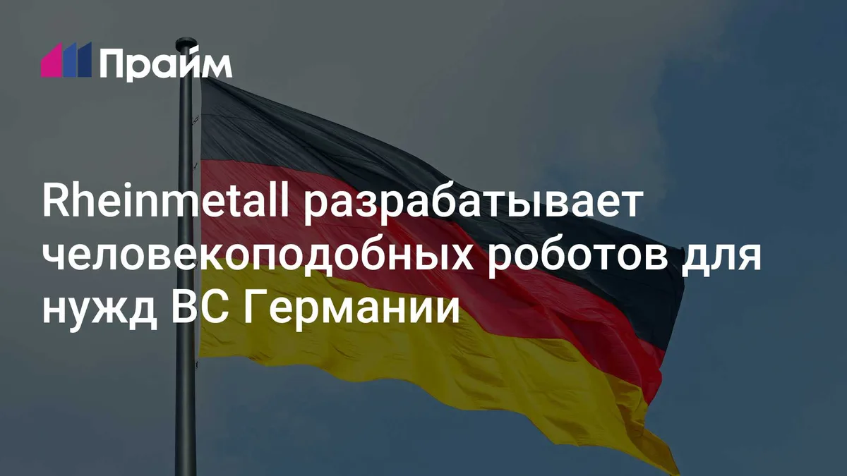 Rheinmetall разрабатывает человекоподобных роботов для нужд ВС Германии