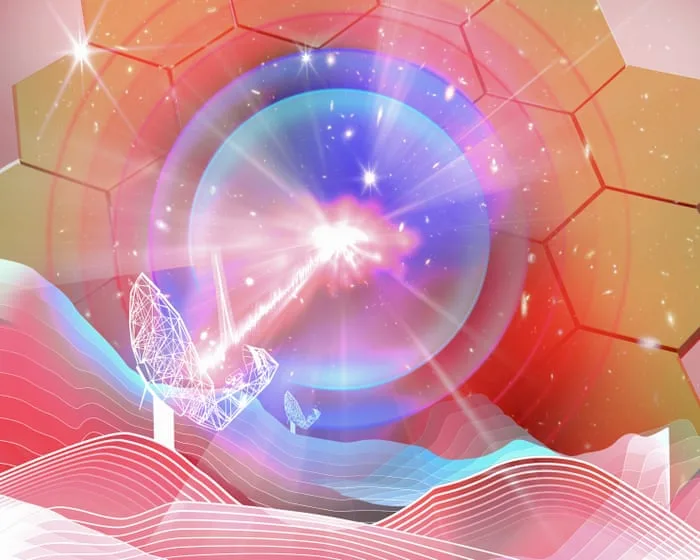 Astronomers detect mysterious burst of energy from a galaxy far, far away