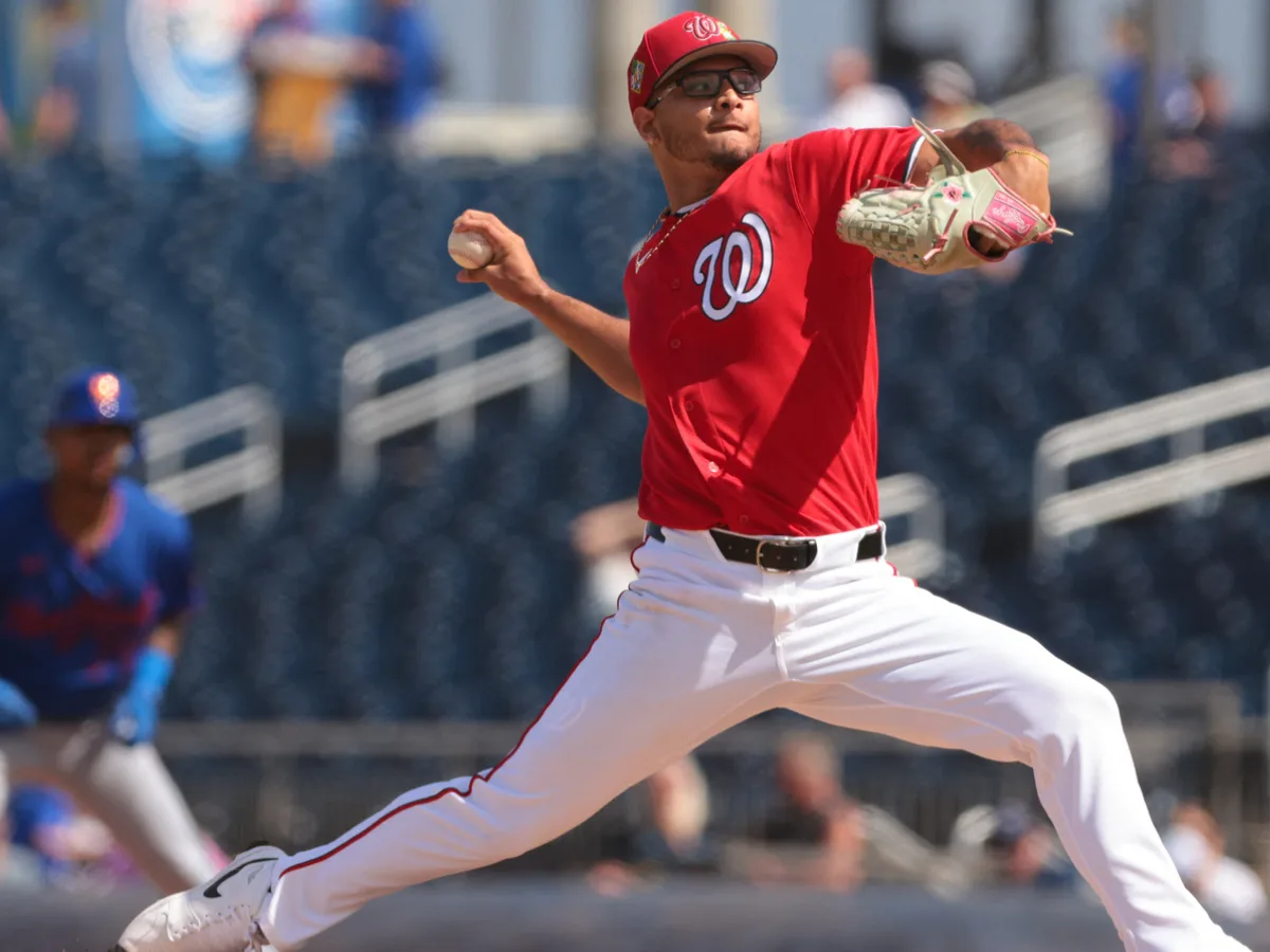 Luis Perales recibe el llamado a MLB por parte de Washington