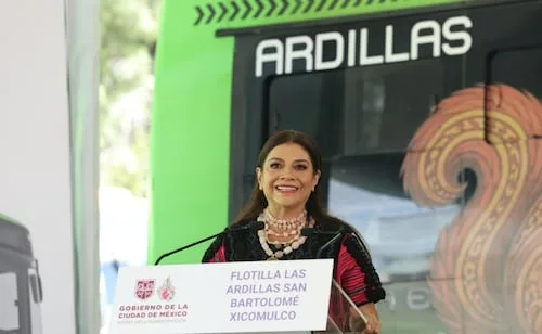 “No vamos a saltarnos a los pueblos”: Brugada respetará decisión de Milpa Alta sobre Cablebús; pide conocer sus beneficios