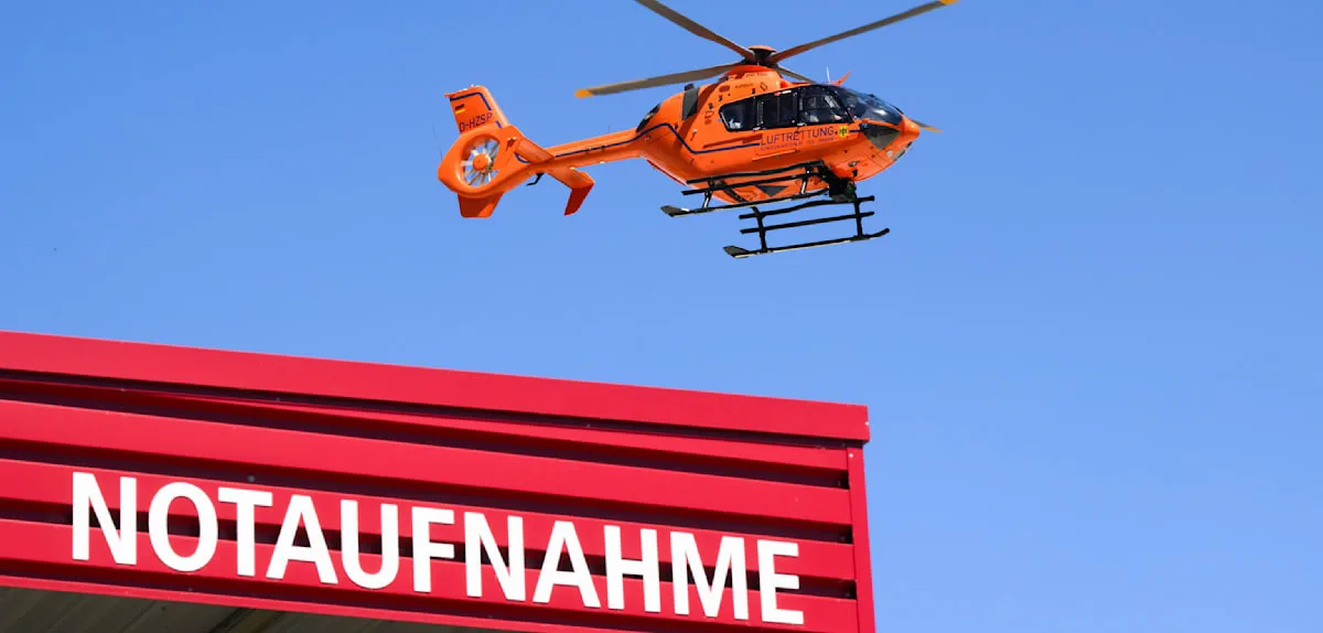 Monteur stürzt im Biopharmapark Dessau-Roßlau 18 Meter tief
