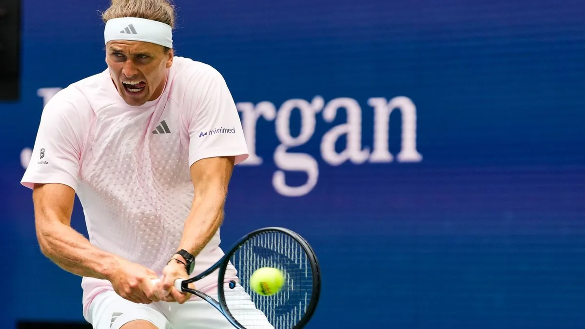 Vor Start der US Open: Zverevs Kritik an Bällen: Man muss mehr „draufhacken“