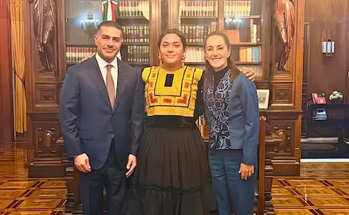 Tras ataque armado a su casa, Elvis Guerra se reúne con Sheinbaum y Harfuch; "hoy me recibieron en Palacio Nacional", destaca en redes sociales
