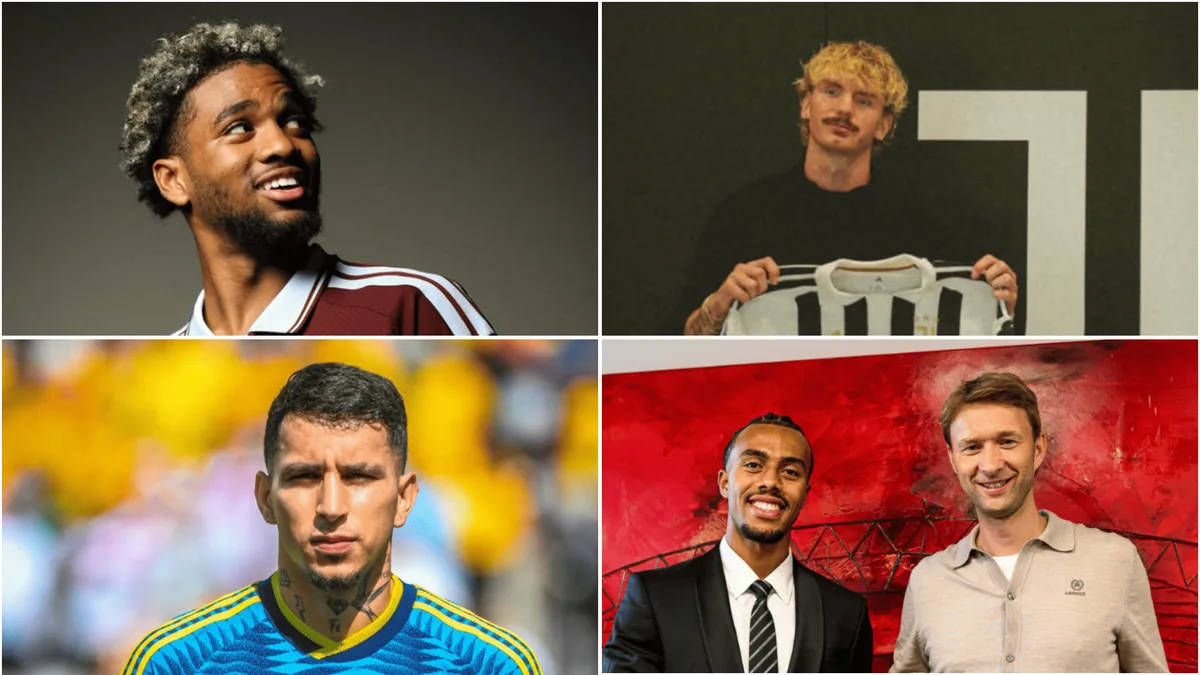 Mundialistas cambian de equipo en el último día del mercado de fichajes