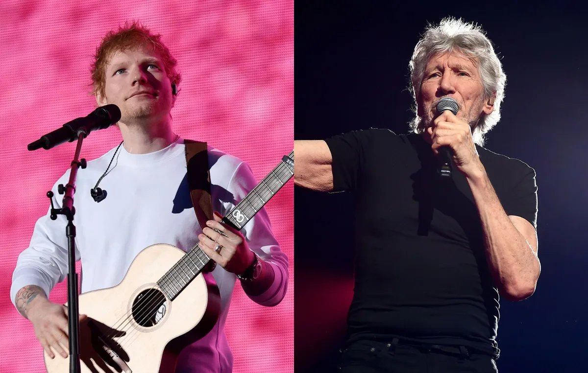 Roger Waters sends message to “little prick” Ed Sheeran amid Macklemore-Palestine row