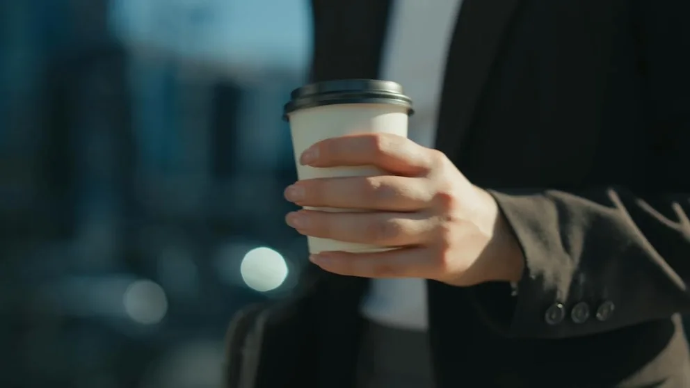 WATCH: Iced coffee sparks debate over job interview etiquette