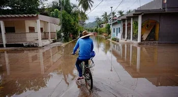 Temporais matam no México