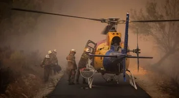 Principais incêndios em fase de resolução. Operacionais evitam reacendimentos