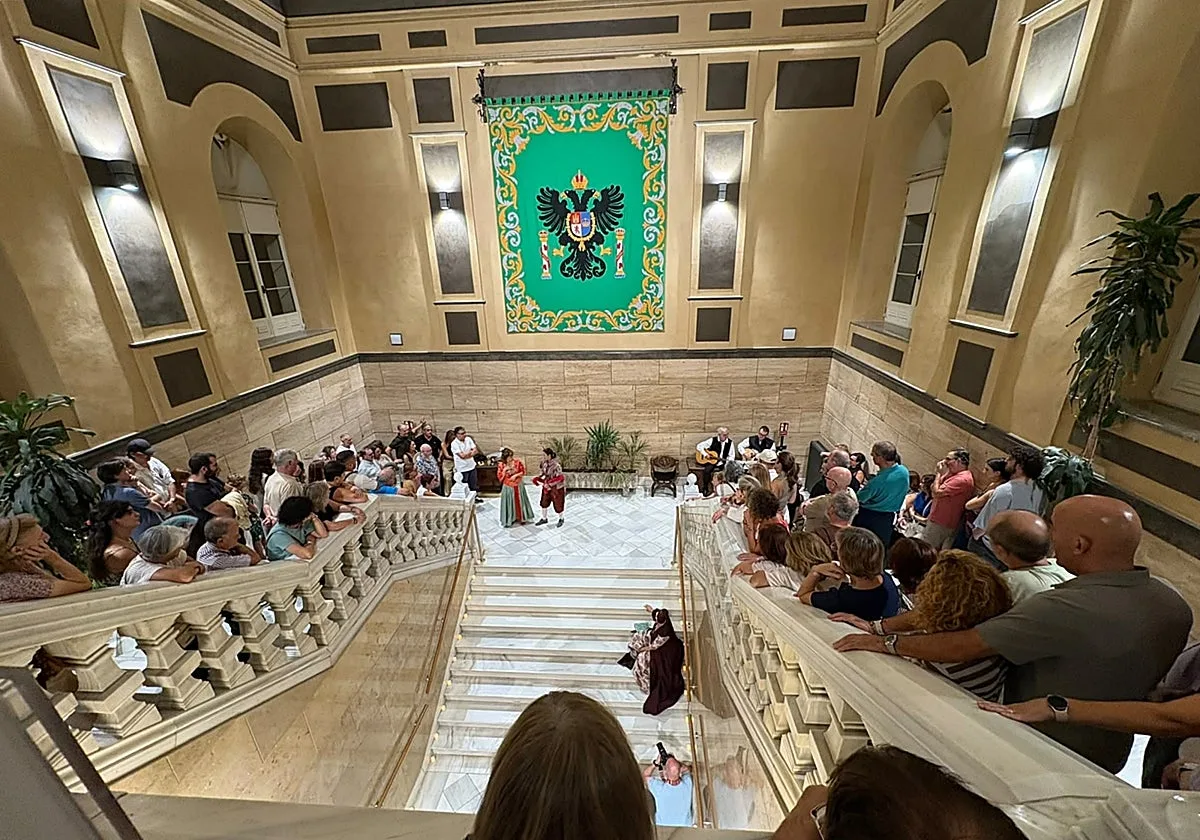 Más de 400 personas disfrutan del Palacio de la Diputación de Toledo durante las dos Noches del Patrimonio