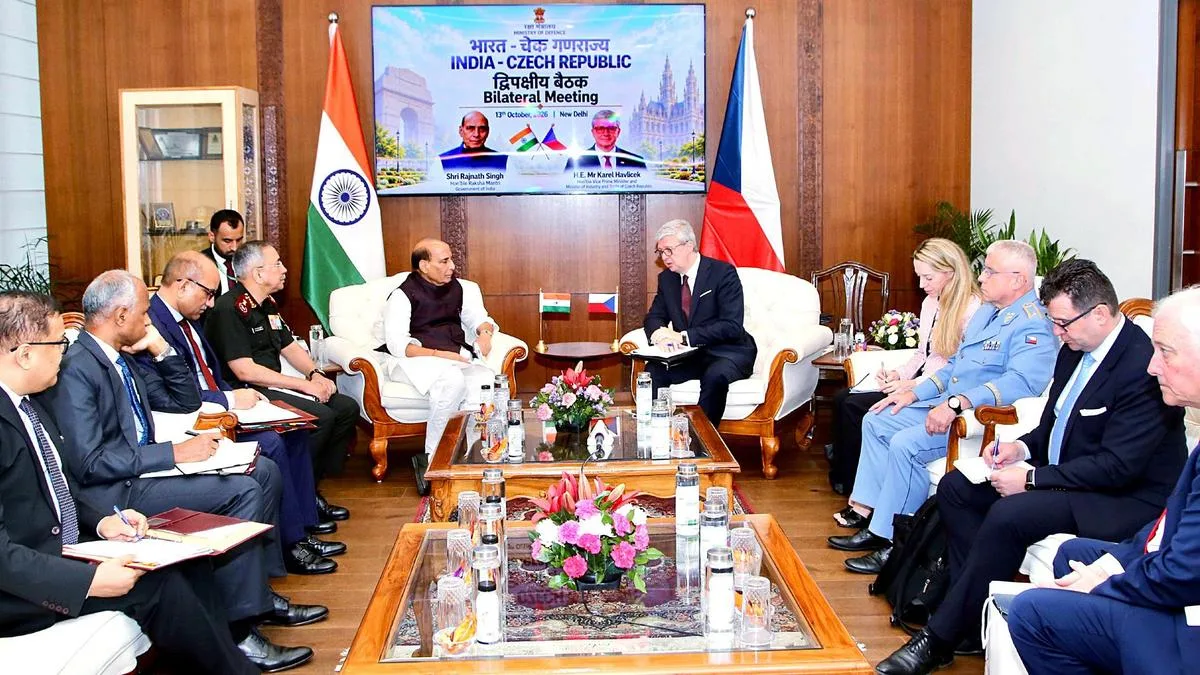 India, Czech Republic to expand defence industrial cooperation