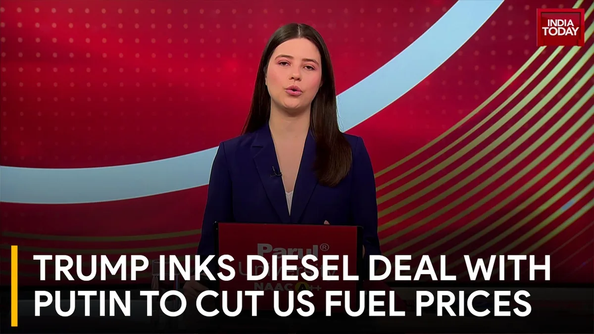 Trump Announces Russia Diesel Deal, Thanks Putin Amid Soaring Fuel Prices Ahead Of Midterms
