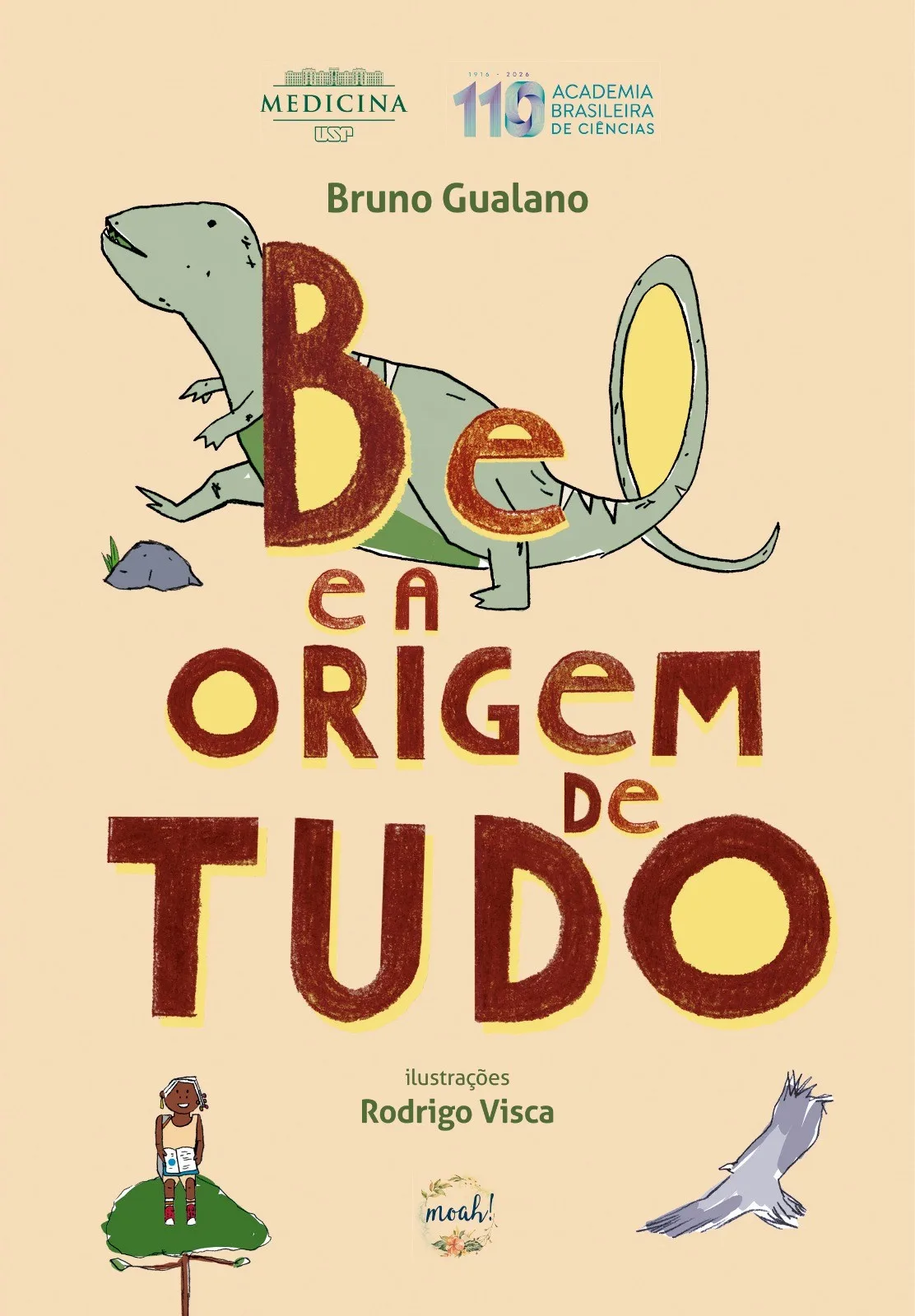 Livro infantil resgata a passagem de Charles Darwin pelo Brasil e explica a origem da vida