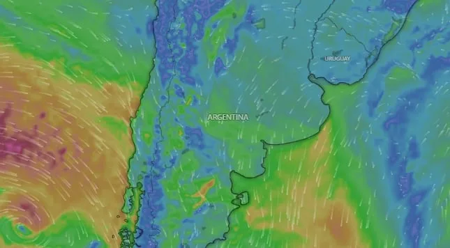 Hay alerta naranja y amarilla por lluvias, nevadas, vientos y Zonda para este miércoles 26 de agosto: las provincias afectadas