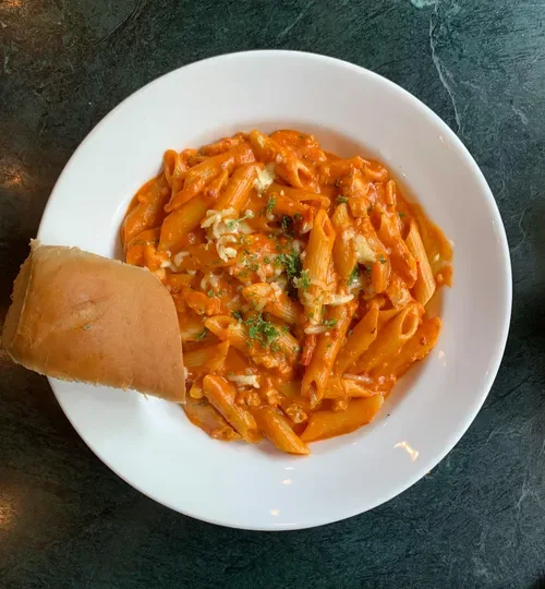 Creamy chilli paprika chicken pasta that the whole family can enjoy