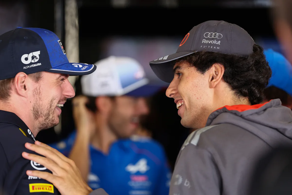 Bortoleto celebra renovação de Verstappen: "Feliz que ele ficará na F1"