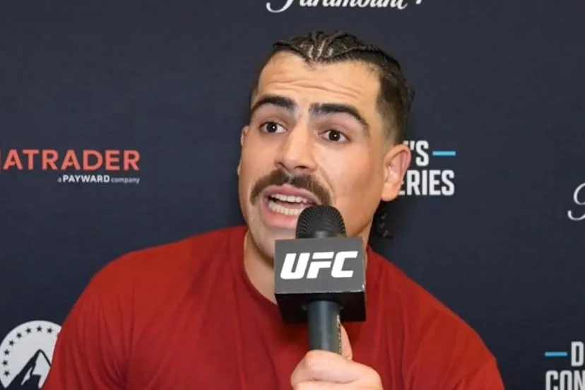 Un policier à l'UFC : vainqueur du Français Hugo Guillon par soumission, Luis Hernandez s'est vu offrir un contrat par Dana White