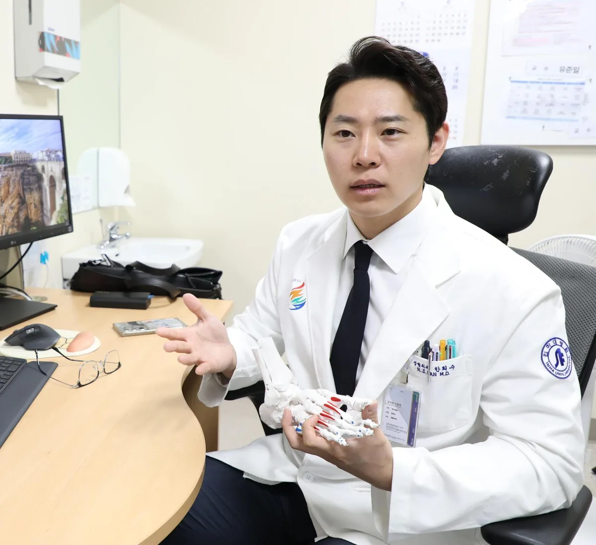 [인하대병원 메디 스토리]걷거나 달리다 ‘툭’ 소리나면 아킬레스건 파열 의심