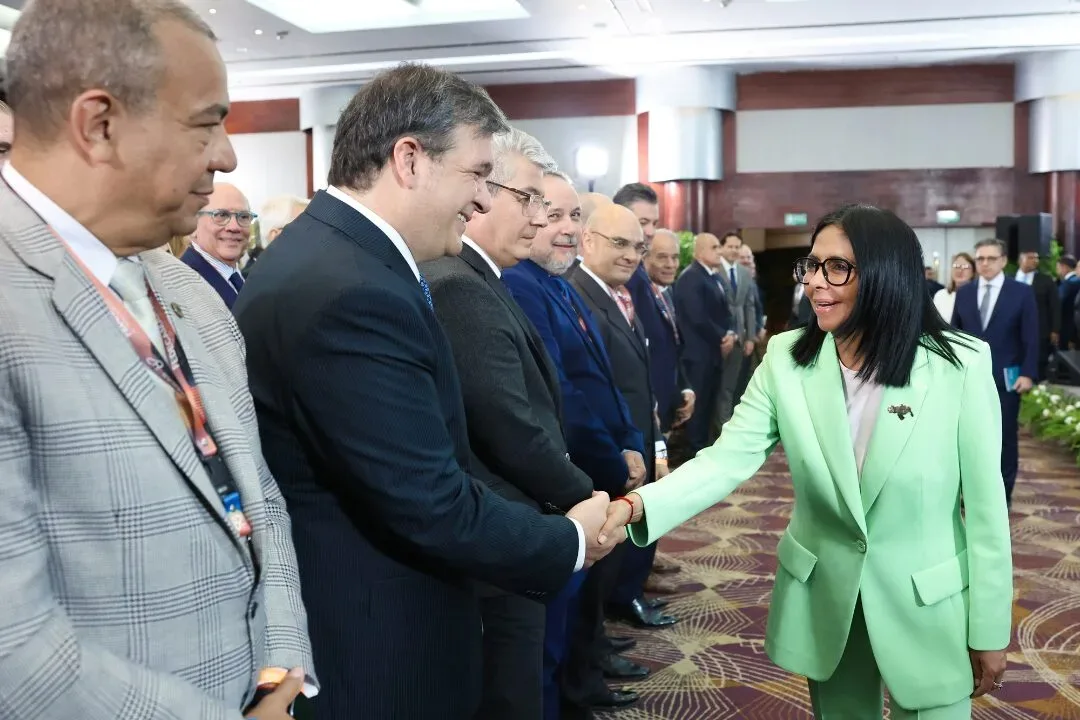 Delcy Rodríguez en Fedecámaras: estos son los 6 anuncios más importantes