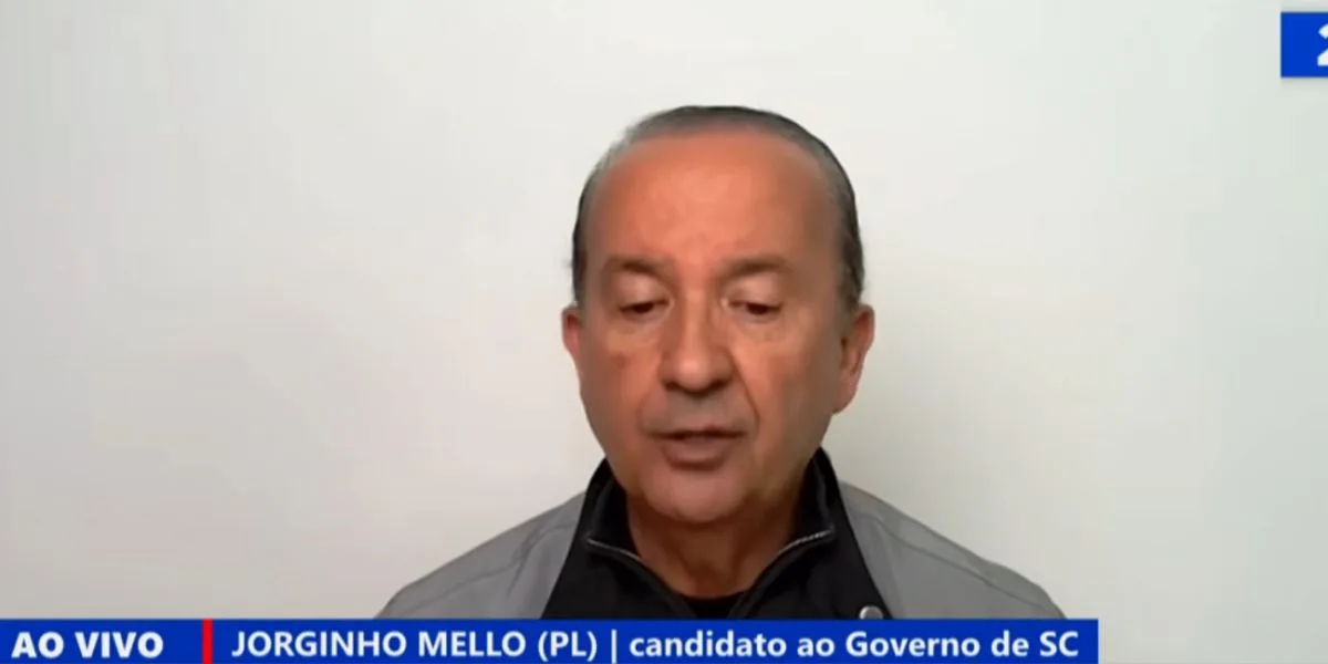 Jorginho Mello diz que não vai privatizar estatais em SC, caso reeleito: ‘Entregam o esperado’