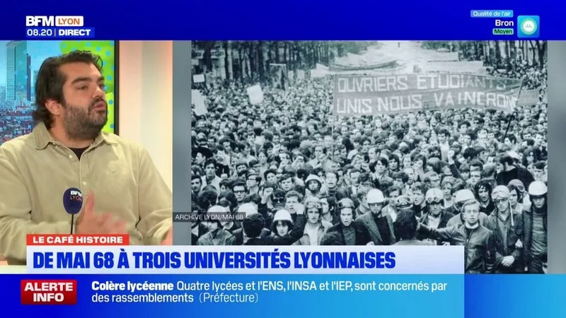 Le Café Histoire: la mobilisation lycéenne comme Mai 68 ?