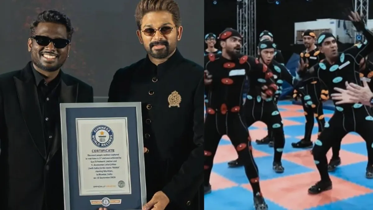 37 Performers, 92 Cameras: How Allu Arjun's Raaka Pulled Off Its Guinness World Record