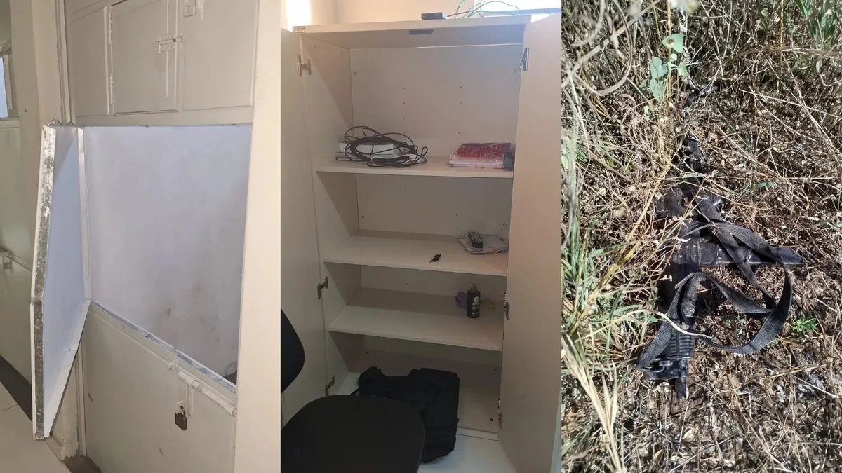 Preso arromba cela e furta arma do gabinete de comandante da PM em cidade do Piauí