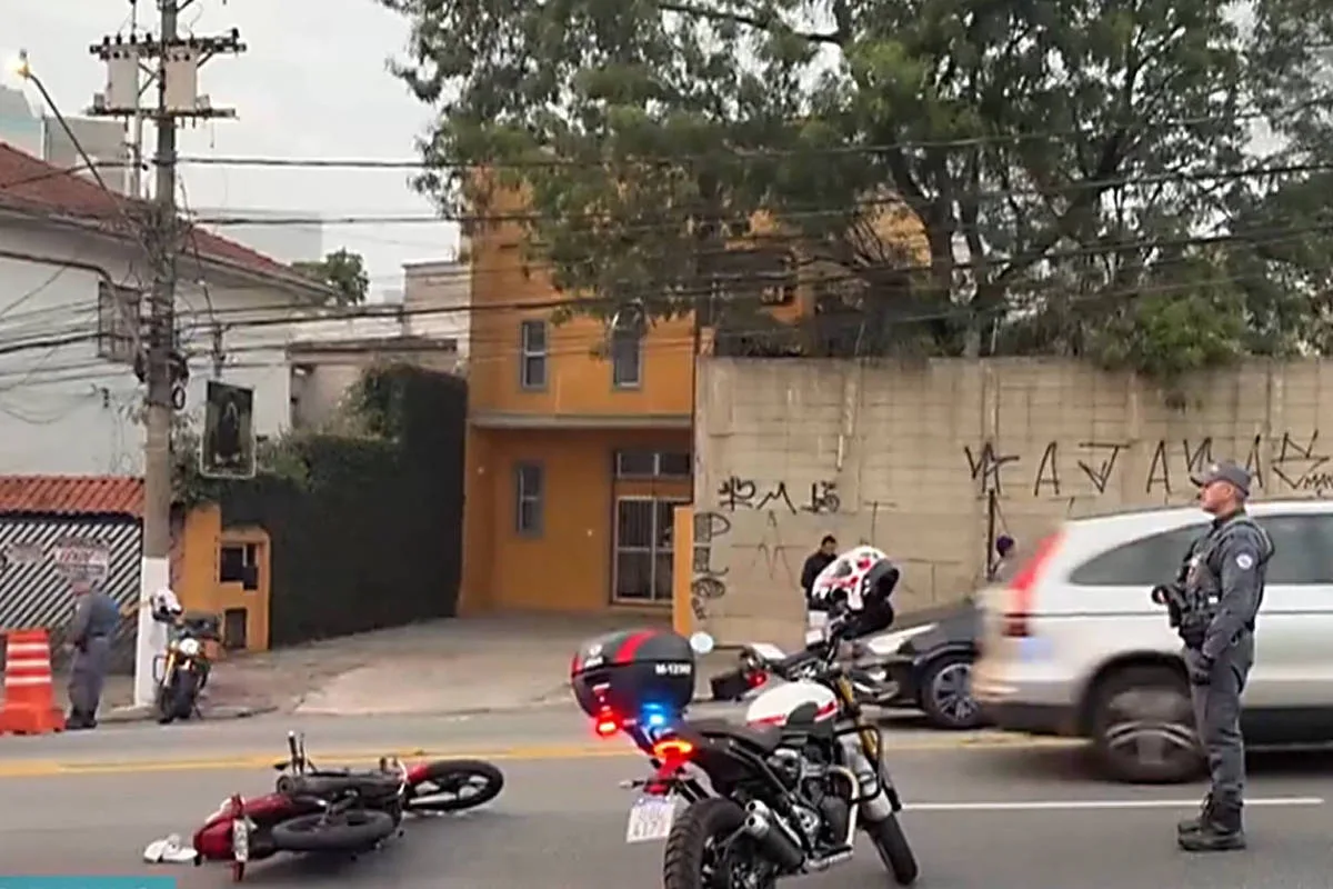 Perseguição policial na zona sul de SP termina com suspeito baleado e outro preso