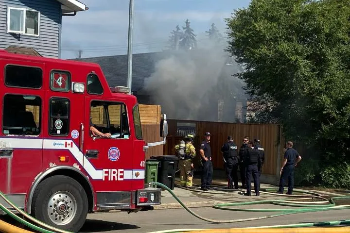 Explosion and fire at west Edmonton home under investigation