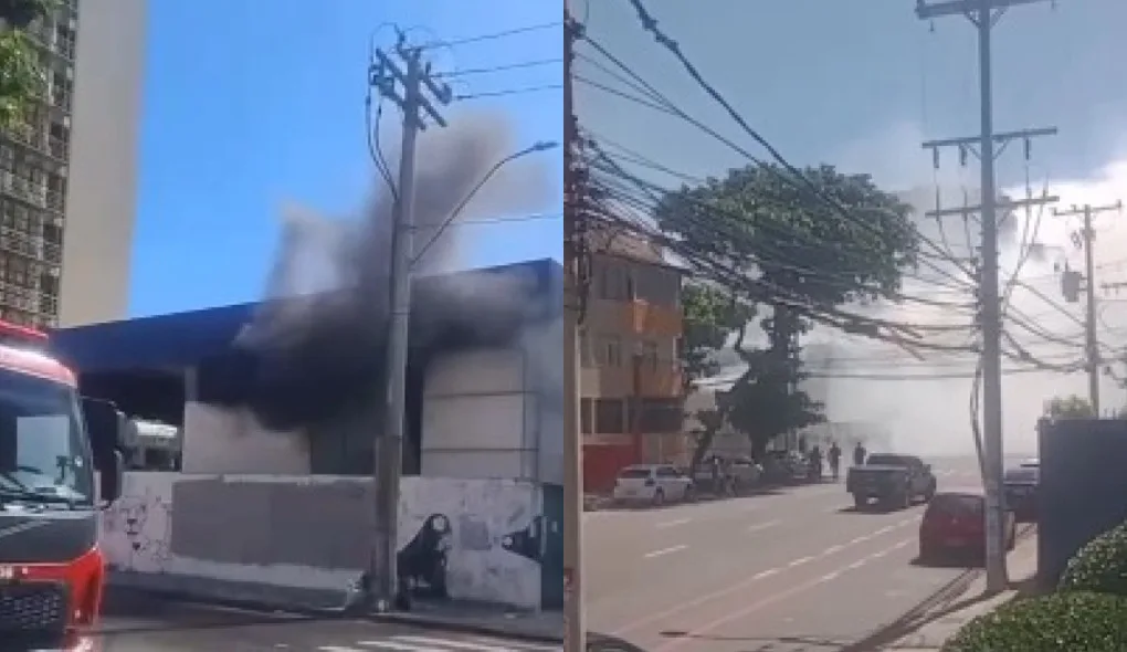 Explosão em subestação da Coelba deixa bairros de Salvador sem luz