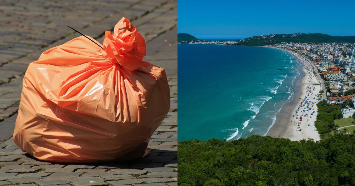 Licitação para serviços de coleta de lixo de R$ 31 milhões em praia paradisíaca de SC é travada após TCE apontar quatro possíveis irregularidades
