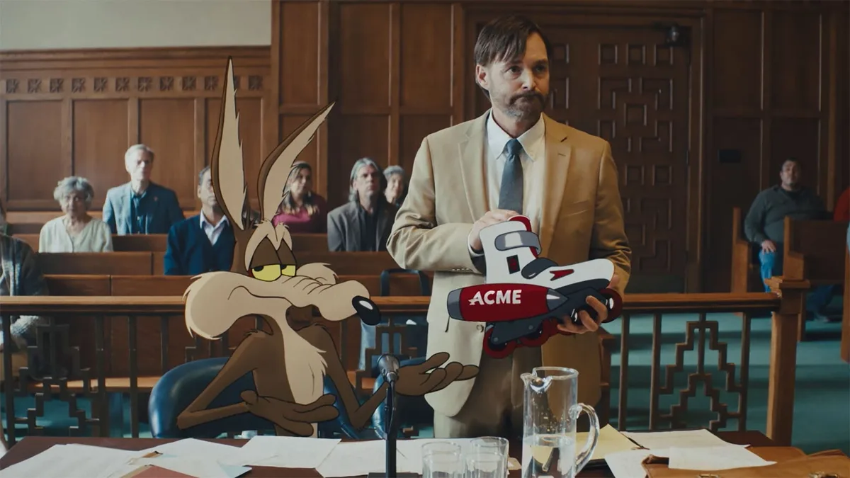 'Coyote vs Acme' traz divertida (e animada) sátira aos filmes de tribunal; g1 já viu