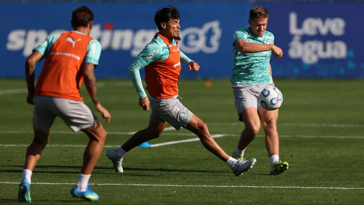Veja fotos do treino do Palmeiras desta segunda-feira